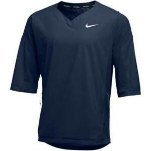 nike Baseball 3/4 Sleeve Pullover Shirt Navy